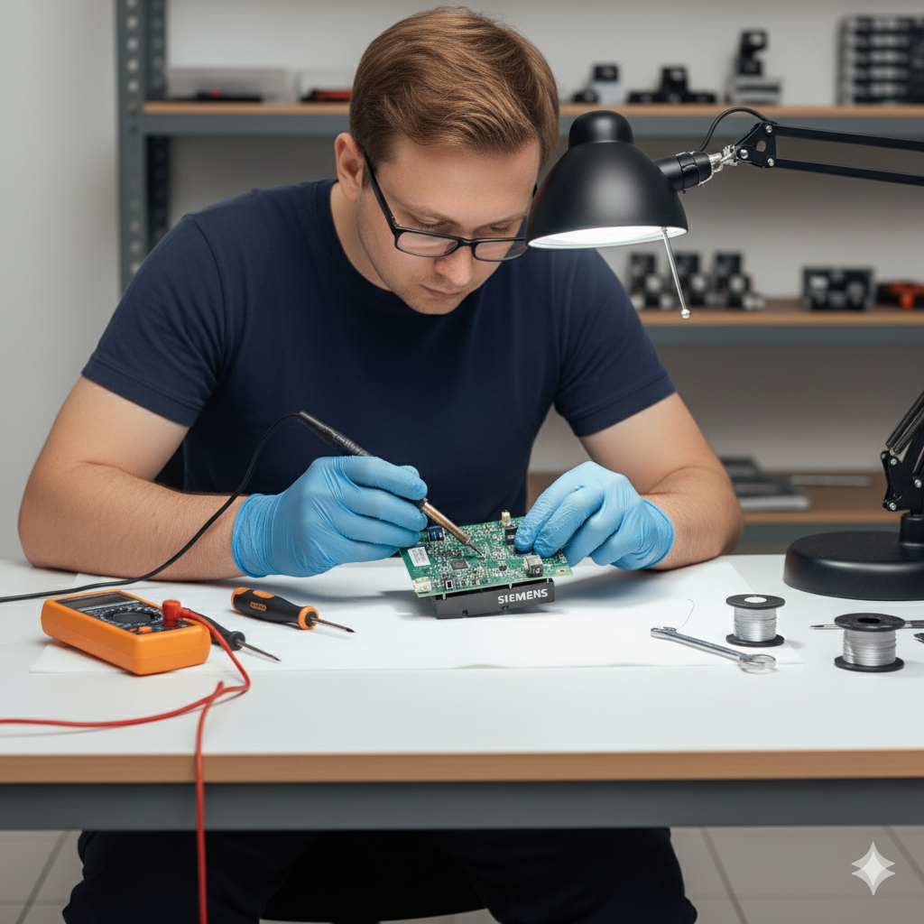 Ремонт платы управления посудомоечной машины Siemens
