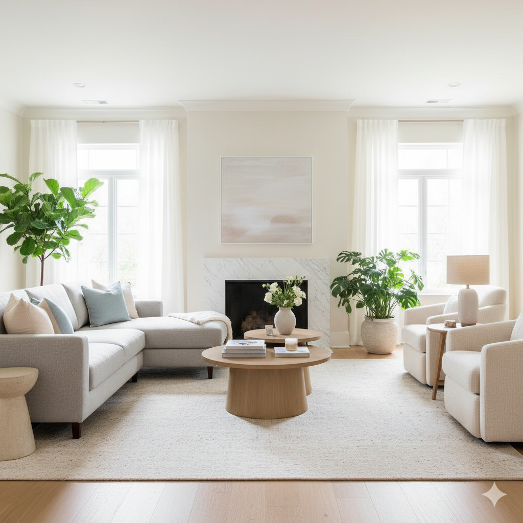 Кухня в квартире после устранения запаха гари