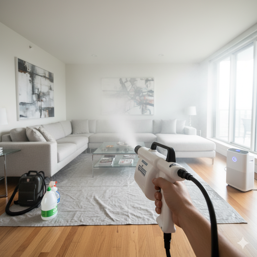 Интерьер квартиры после устранения запаха гари