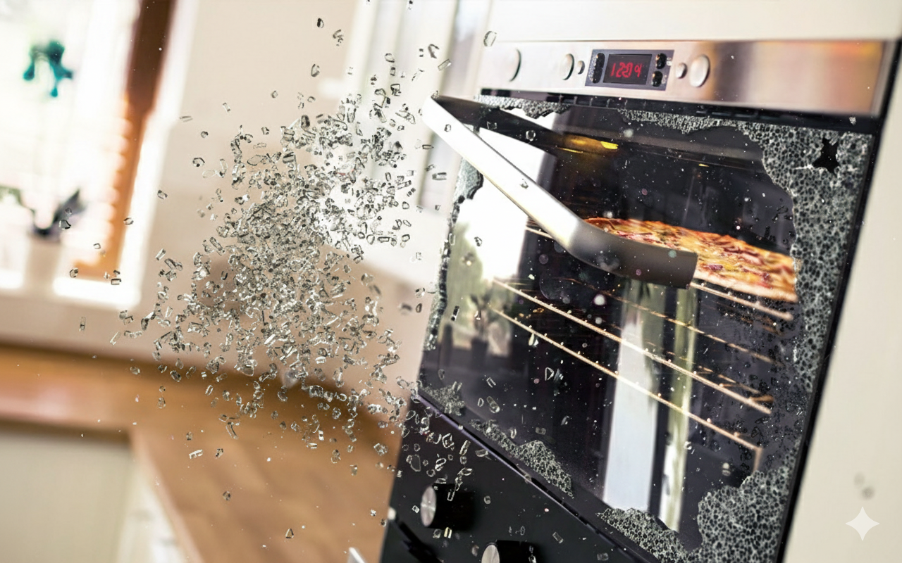 Замена стекла дверцы духовки Hansa