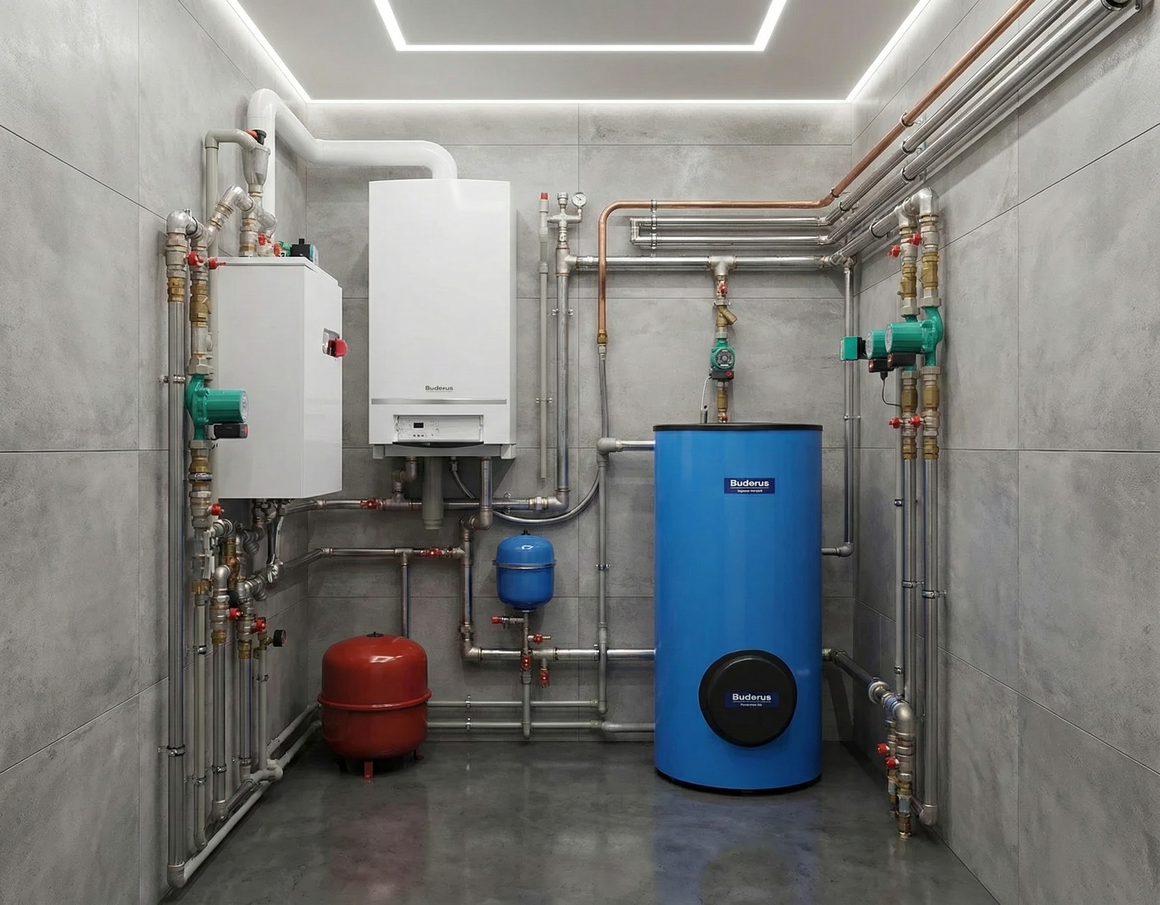 Ремонт расширительного бака котла Ariston