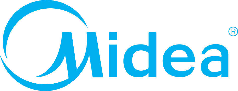 Midea логотипі